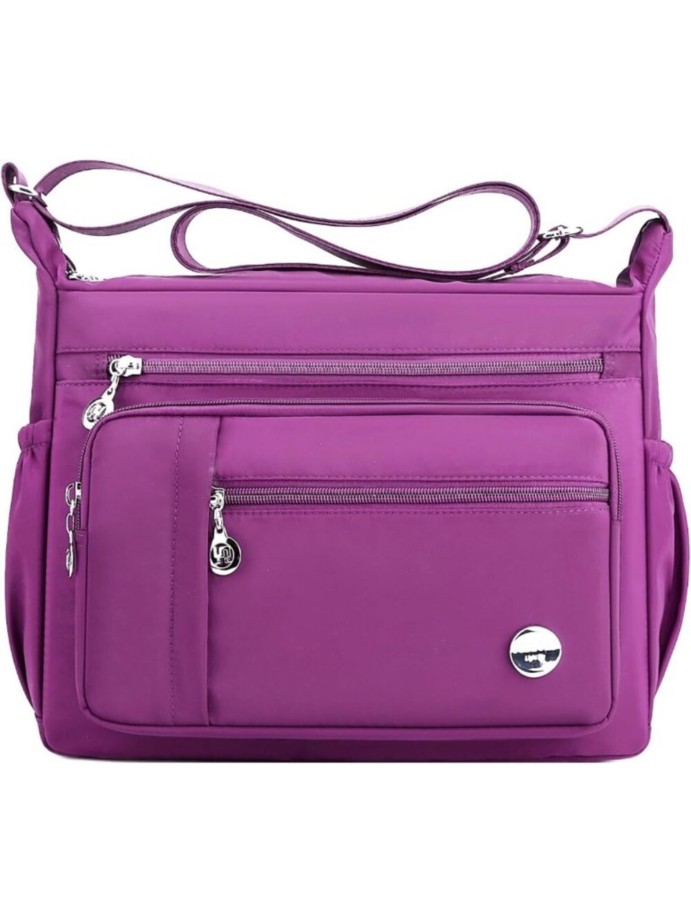 Stylish Women's Crossbody Tote Bag with Multiple Pockets - Roomy Satchel Purse